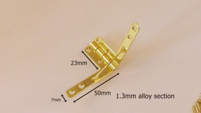 Long Quadrant Hinge Pair